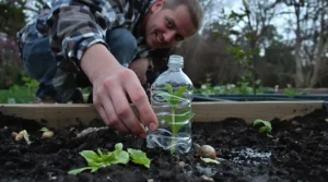 Adieu limaces et escargots : cette astuce naturelle à 0 € avec un emballage plastique sauve le potager