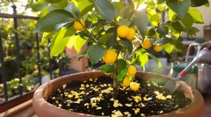 Citronnier qui ne donne rien : enterrez ce déchet de cuisine au pied, il peut le couvrir de fruits