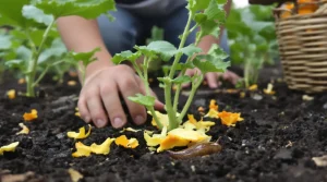 Fini les granulés toxiques au potager : cette épluchure crée une barrière que les limaces évitent
