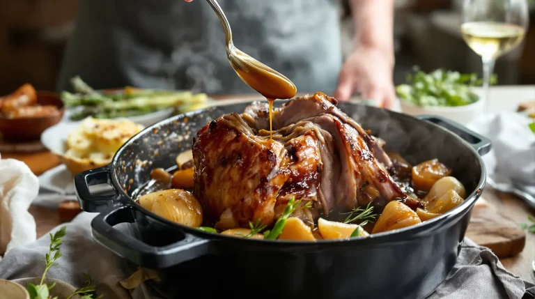 Gigot d’agneau de Pâques : cuisson très lente et recettes gourmandes avec les restes de David Jourdan