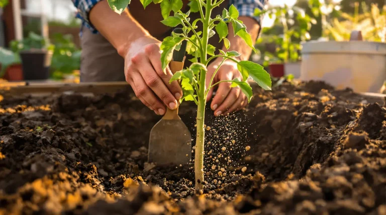 Il enterre ses plants de tomates jusqu’au cou : ce qui pousse sous terre explique tout leur goût