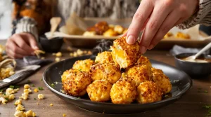 « J’en fais à chaque apéro d’hiver » : mes croquettes de chou-fleur dorées au four, prêtes en 30 minutes