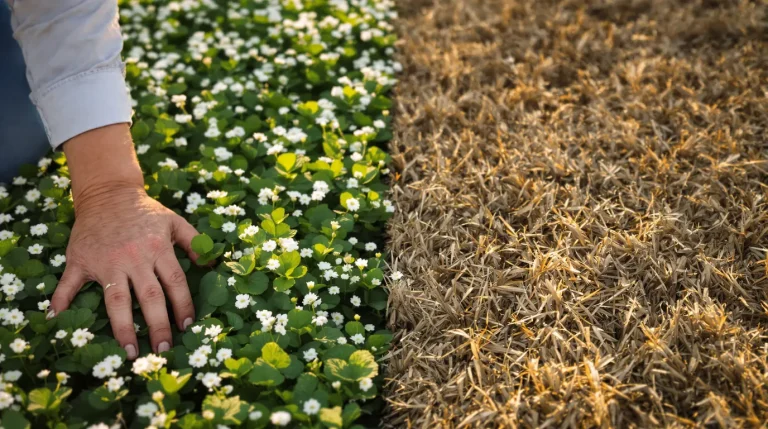 Les anciens ne semaient jamais de gazon : ce qu’ils plantaient à la place transforme le jardin