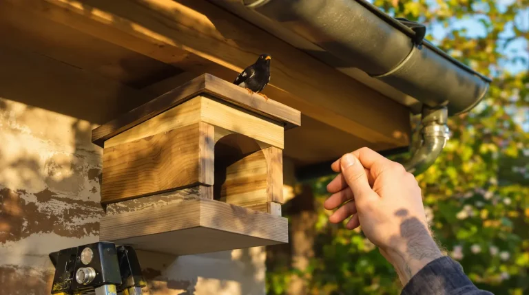 Nichoir posé après Pâques : trop tard pour les mésanges, mais cet autre oiseau l’attend encore