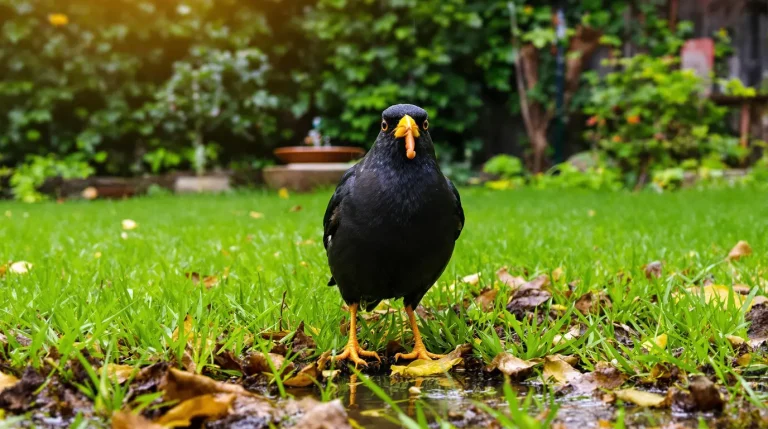 Quelle est la vraie signification de la présence d’un merle dans son jardin ? Voici ce qu’elle révèle